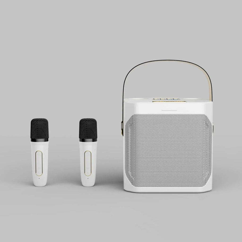 Altavoz Bluetooth de Karaoke Potente – Portátil 360°