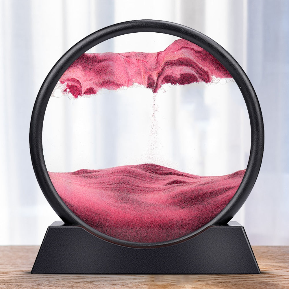 Reloj de Arena 3D Paisaje de Arena
