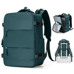 Mochila de viaje Travomate | Impermeable y versátil | Compartimento para laptop de 15,6" | Gran capacidad con separación húmeda-seca