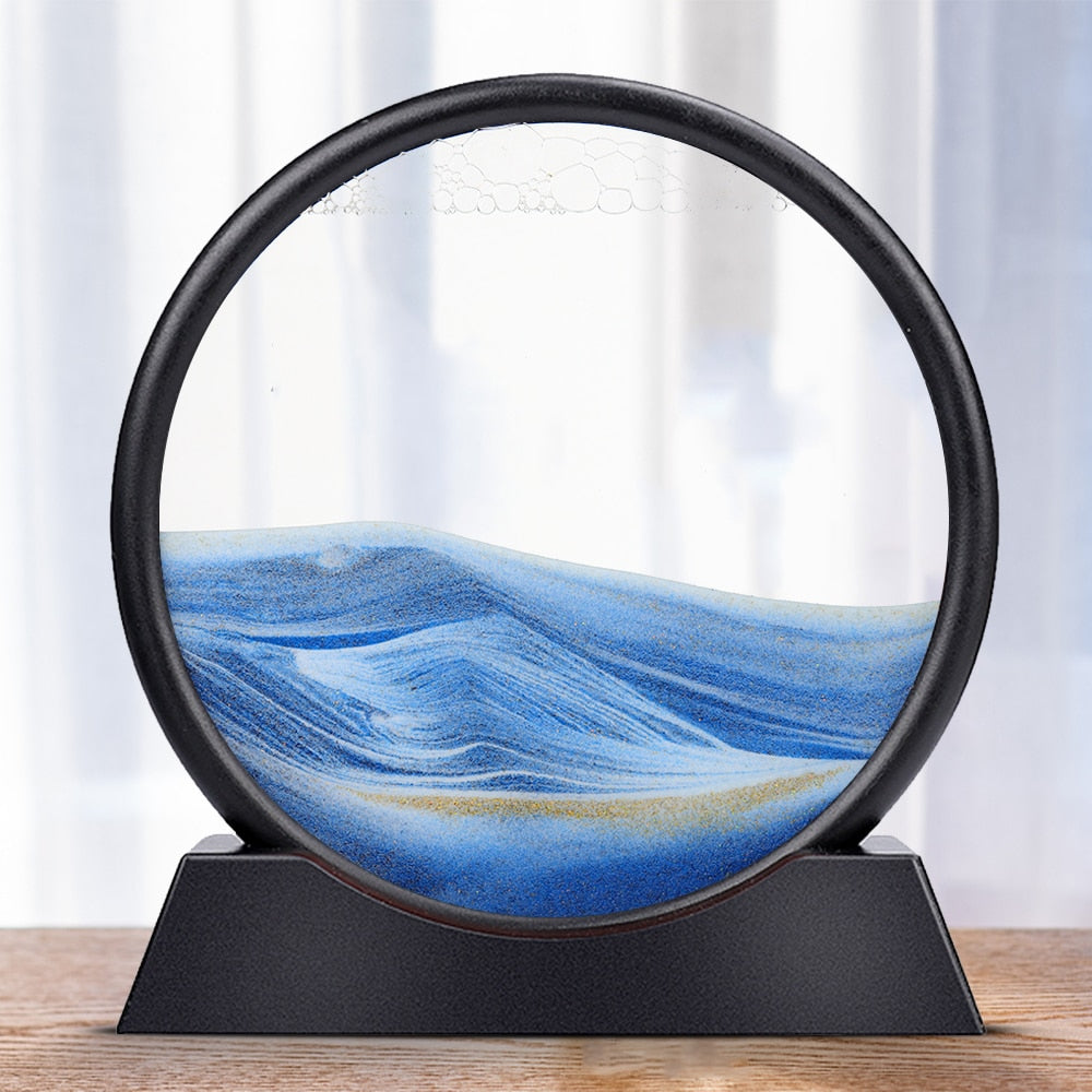 Reloj de Arena 3D Paisaje de Arena