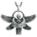 Collar con colgante de ángel