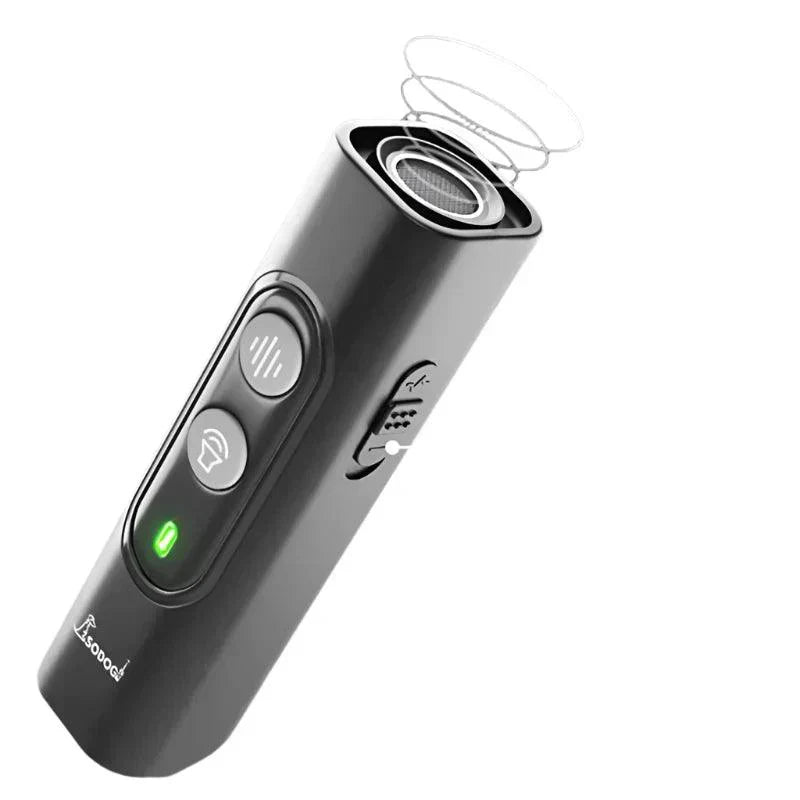 Lisslune | Repelente Ultrasonido para Perros – Dispositivo de Entrenamiento Anti-Ladrido Recargable por USB para Todas las Razas