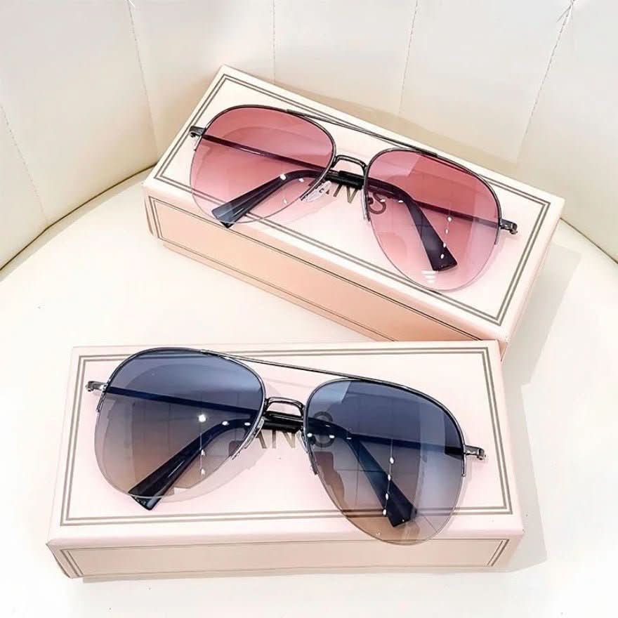 Kalsten | Gafas de piloto para hombres con degradado y protección UV400