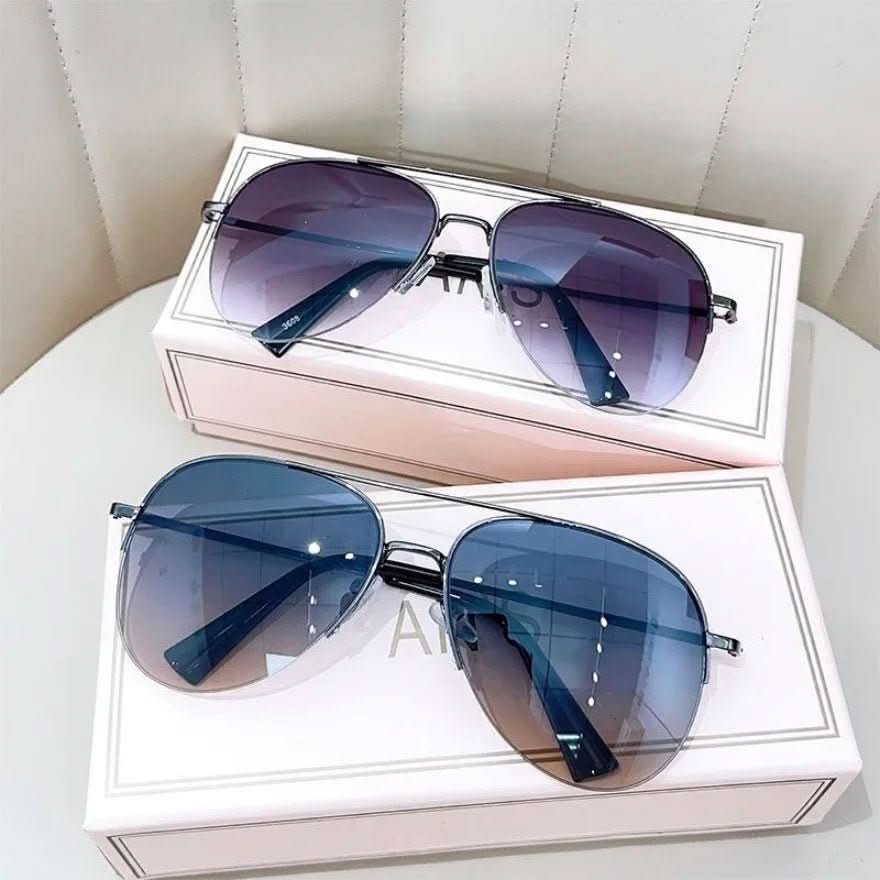 Kalsten | Gafas de piloto para hombres con degradado y protección UV400