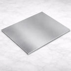 Tabla de cortar de acero inoxidable antideslizante para cocina y repostería