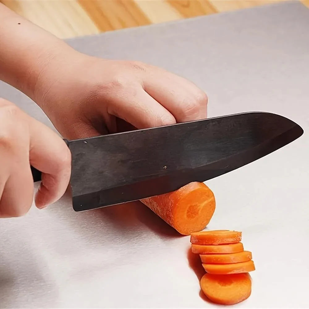 Tabla de cortar de acero inoxidable antideslizante para cocina y repostería