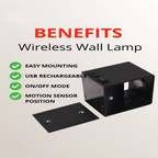 BEAMFLEX – Lámpara de pared LED inalámbrica con haz de luz ajustable