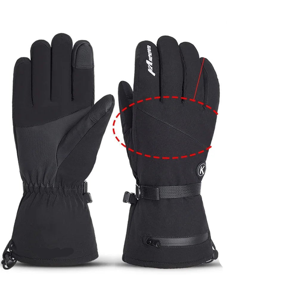 COLDPROTECT – Guantes de invierno calefaccionados con función de calor recargable para actividades al aire libre