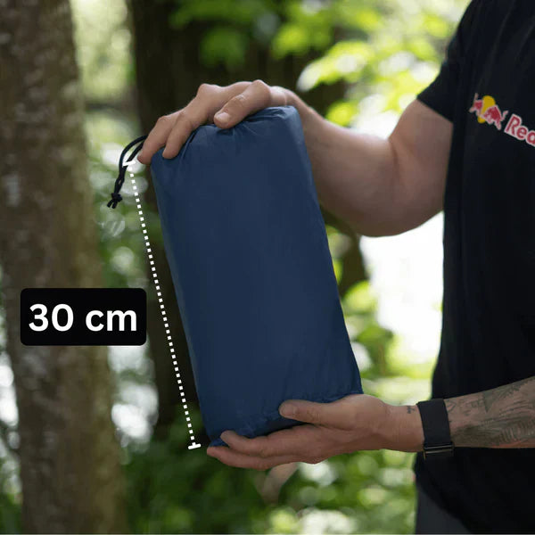 SleepCamp - Colchón inflable de rápida inflado con almohada integrada | 50% DESCUENTO