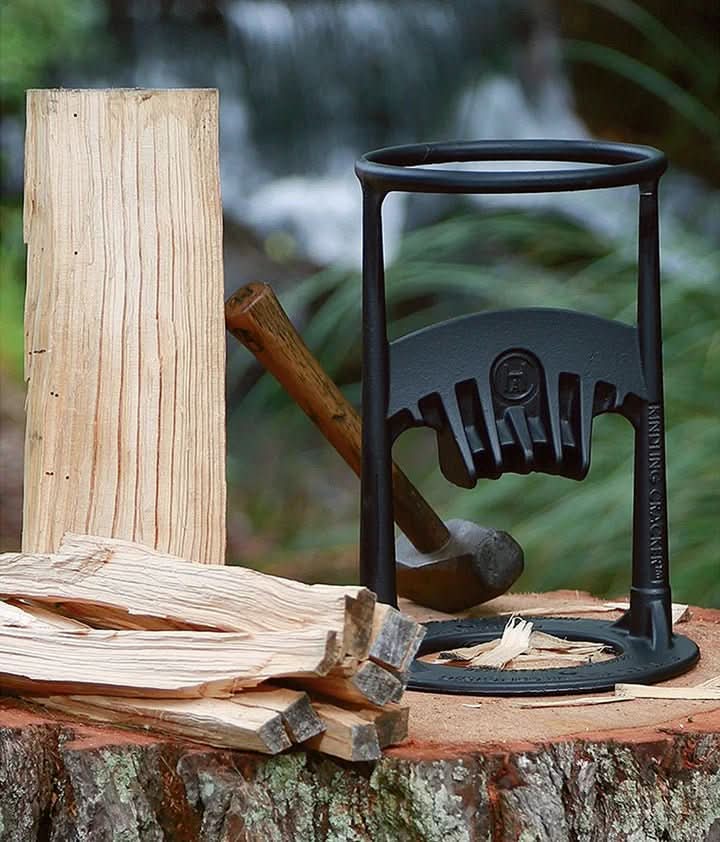 Holzknack – Divisor de Madera Seguro y Sin Esfuerzo para Chimenea y Exteriores
