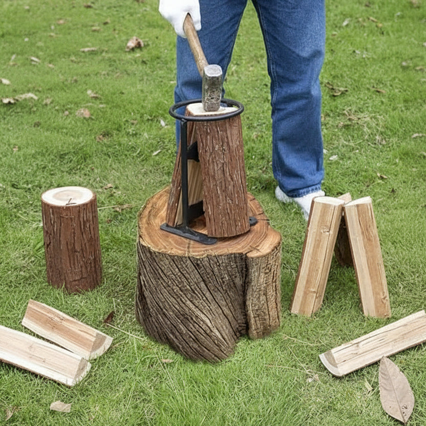 KINDLECUT – Fendeur de bois sécurisé pour fendre du bois de chauffage sans effort