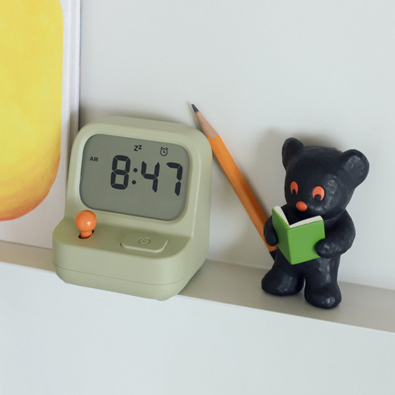 Lisslune | Consola de Juegos Retro Creativa con Reloj Despertador y Temporizador