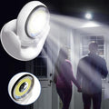 LUXWÄCHTER lámpara LED de seguridad | Con sensor de movimiento y temporizador | Inalámbrica y resistente a la intemperie | 450 lúmenes