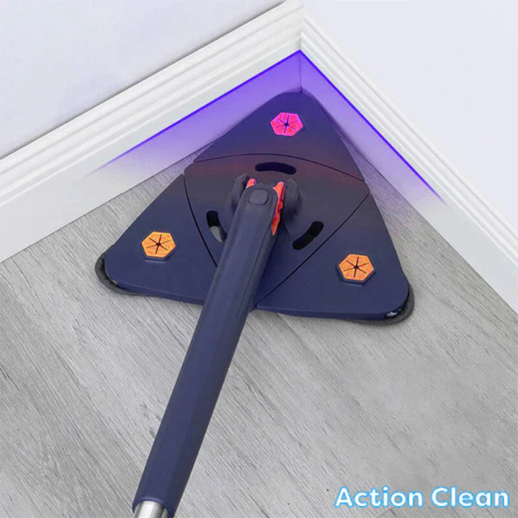 Mopa triangular plana para una limpieza diaria eficaz