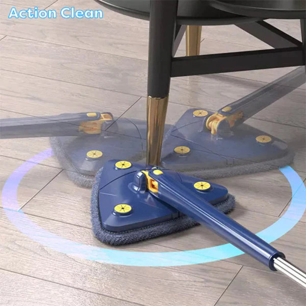 Mopa triangular plana para una limpieza diaria eficaz