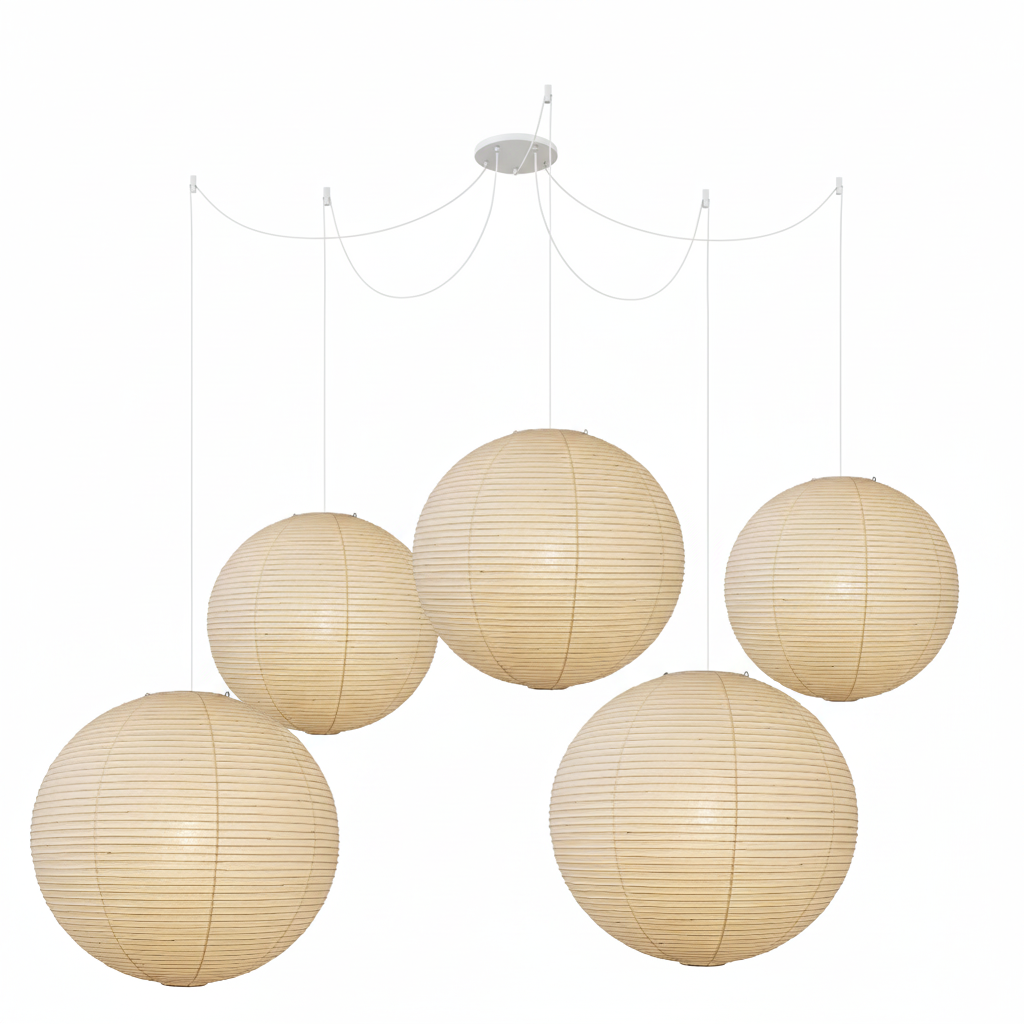 Lámpara Colgante Akari A Series - Luces Colgantes Japonesas Contemporáneas