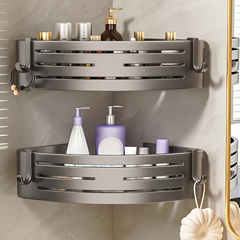 Estante de Esquina para Ducha de Aluminio