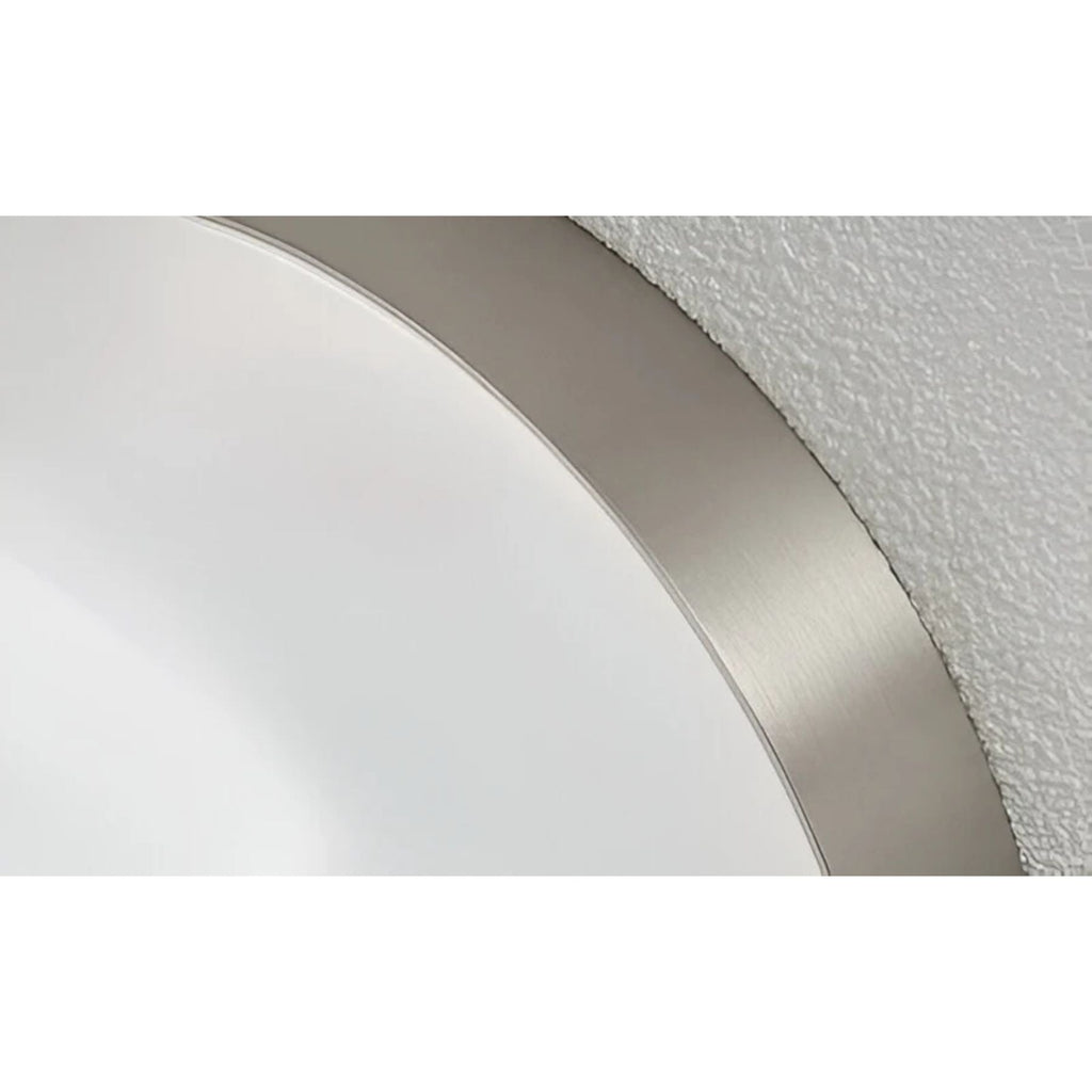 Aplique de pared redondo moderno Ambrelo con vidrio ámbar