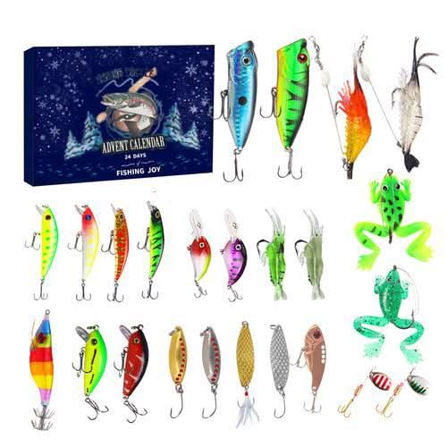 FISHMAS – Calendario de cuenta regresiva de Navidad 2026 para equipos de pesca