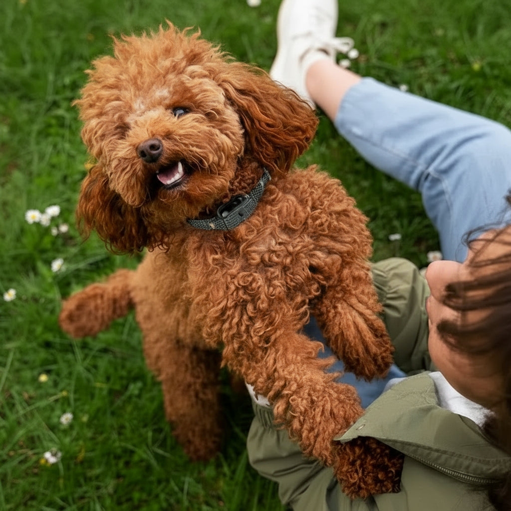 BARKCALM MINI – Collier anti-aboiement doux avec son & vibration pour petits chiens