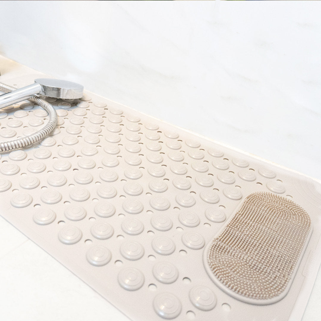 Alfombrilla Antideslizante con Ventosas – Segura, Higiénica y Cómoda para Ducha y Baño