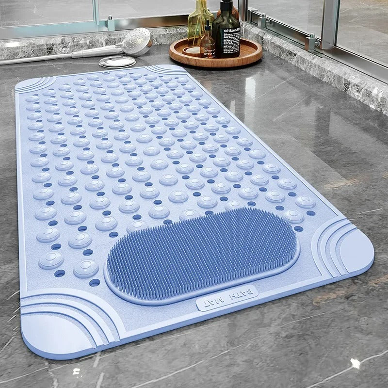 Alfombrilla Antideslizante con Ventosas – Segura, Higiénica y Cómoda para Ducha y Baño