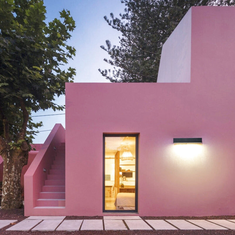 Lámpara de Pared Solar LED – Lámpara Minimalista para Exterior con IP65