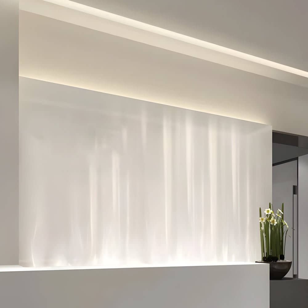 WaveScape | Elegante Lámpara de Pared Dinámica de Olas Oceánicas