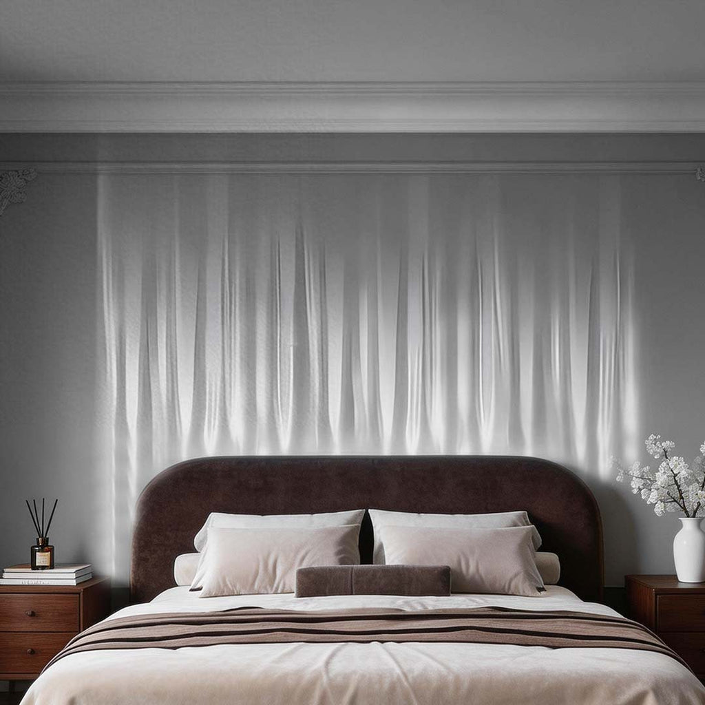 WaveScape | Elegante Lámpara de Pared Dinámica de Olas Oceánicas