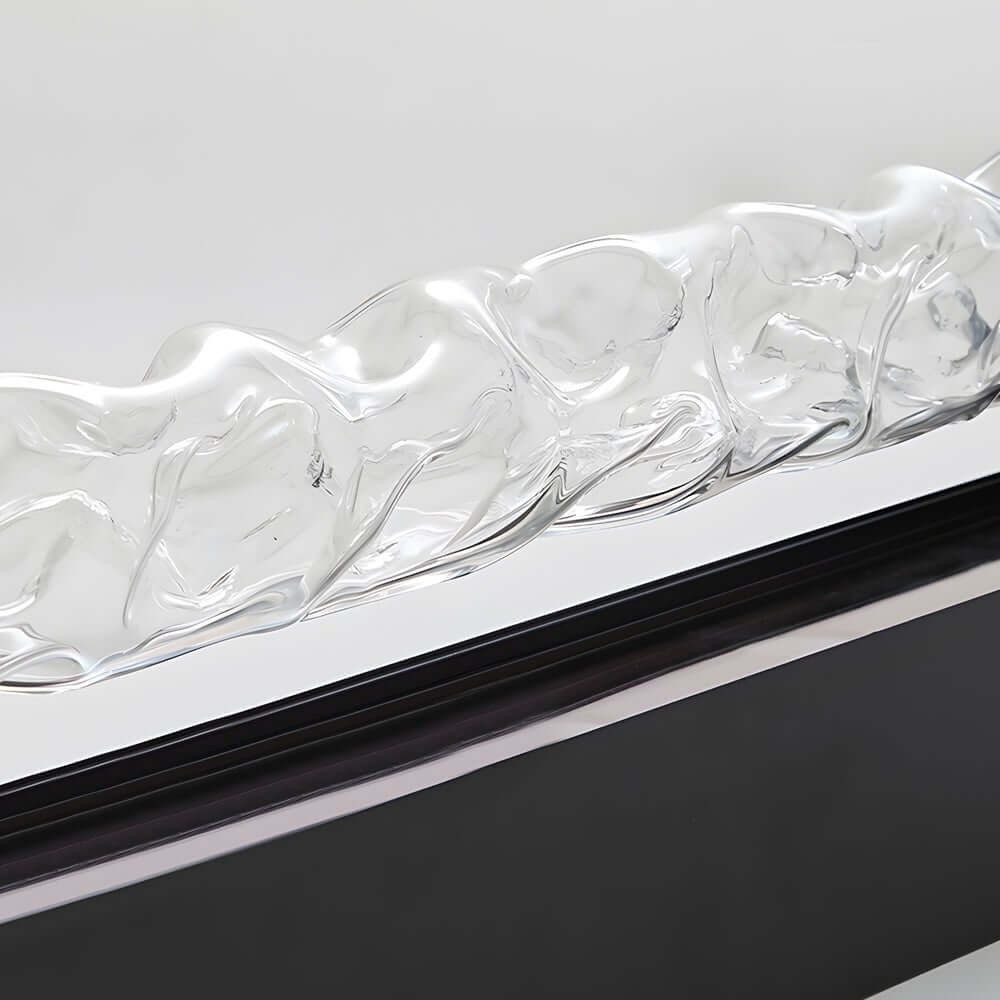WaveScape | Elegante Lámpara de Pared Dinámica de Olas Oceánicas