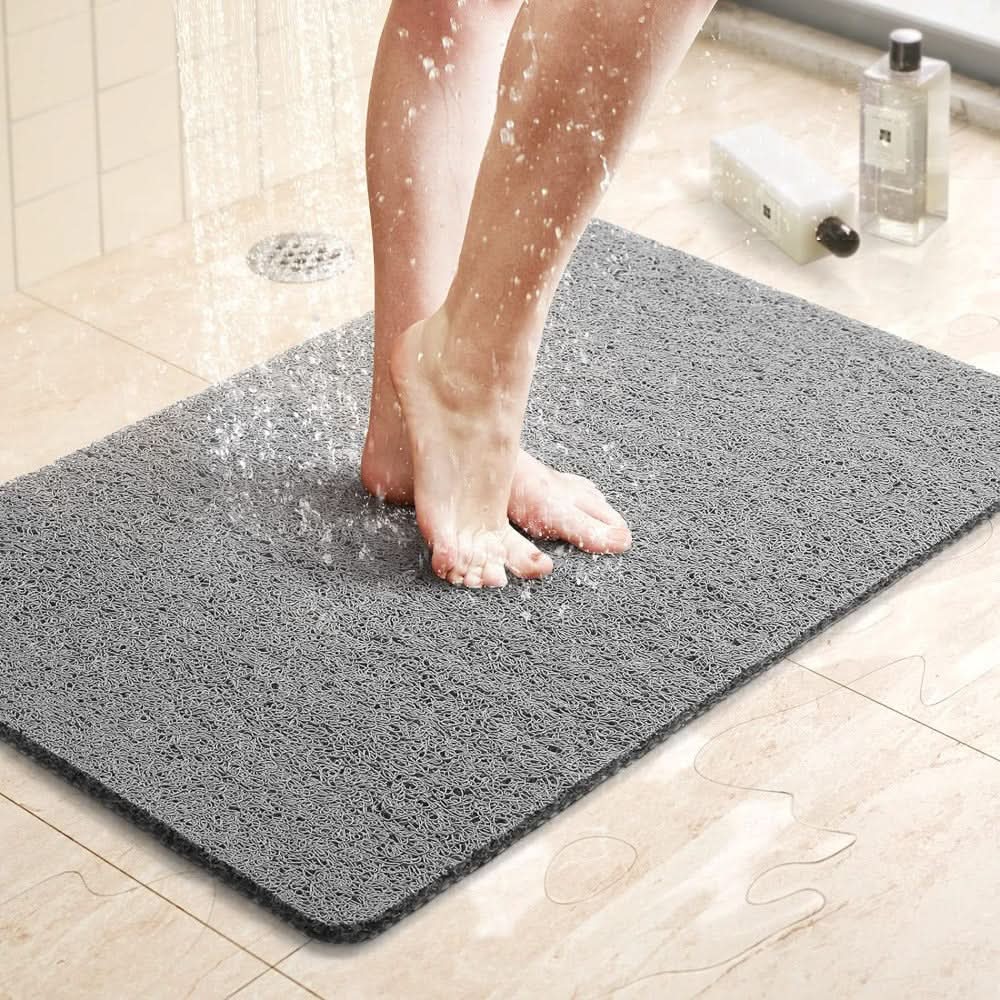 AQUALUXE – Alfombrilla de Ducha Antideslizante con Sistema de Drenaje