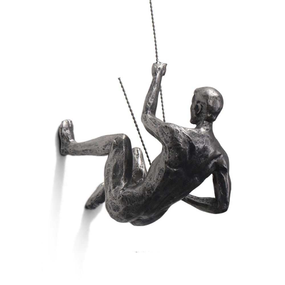 MONORA – Escultura de pared escaladora hecha a mano de resina