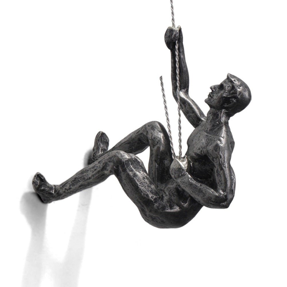 MONORA – Escultura de pared escaladora hecha a mano de resina