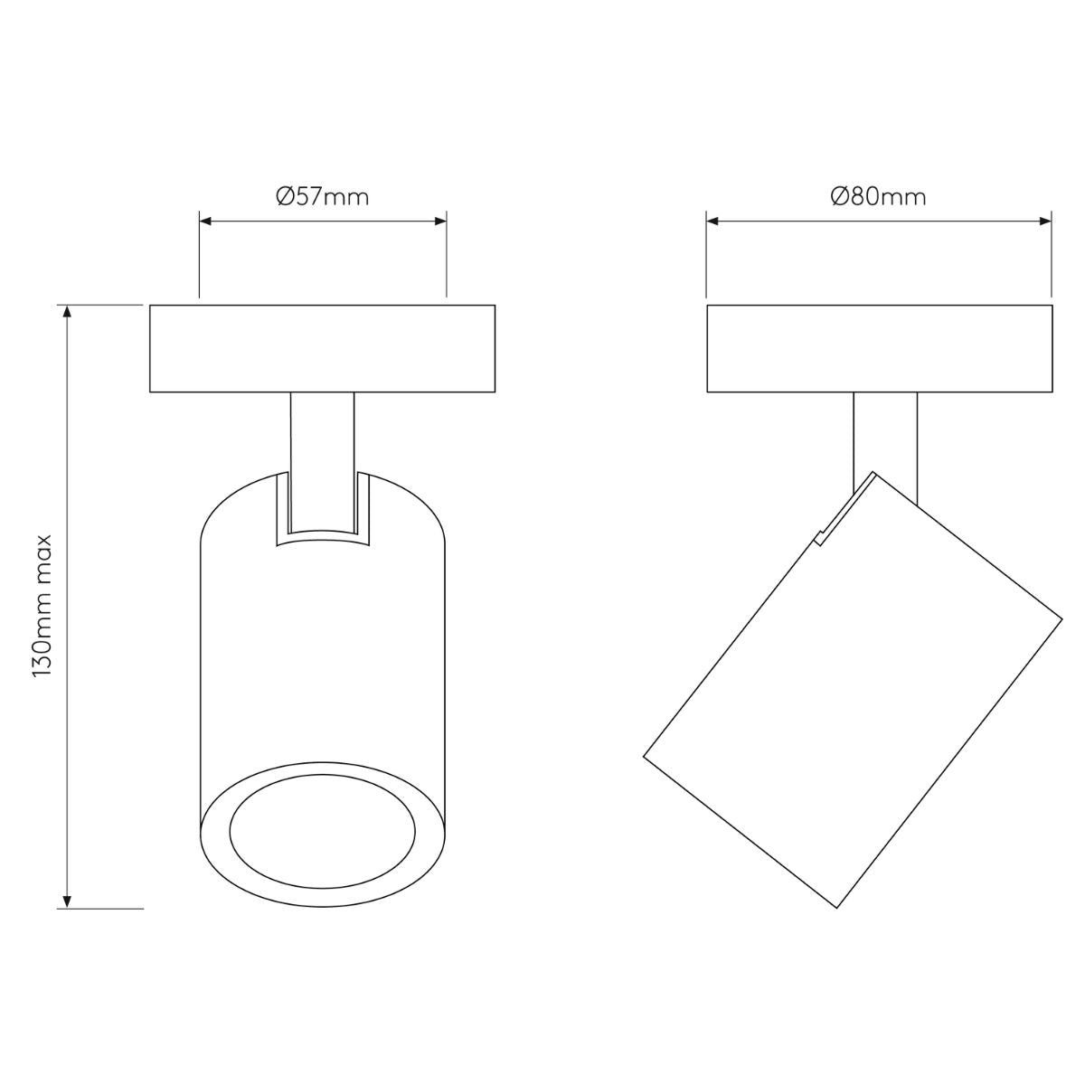 Lisslune | Astro Ascoli Interruptor Simple