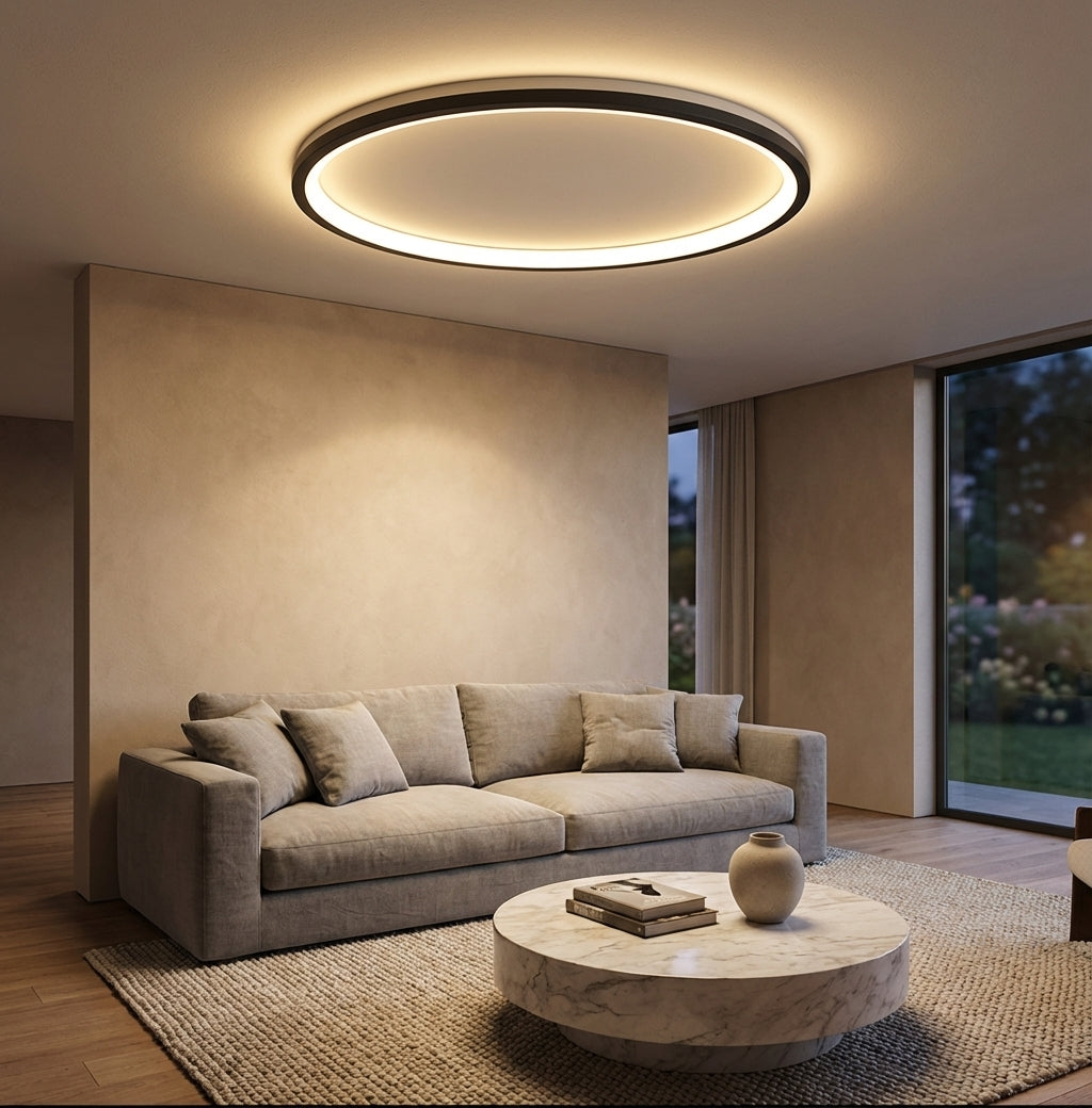Lámpara Colgante Esférica Moderna Aurora Globe - Lámpara de Techo Redonda de Estilo Nórdico