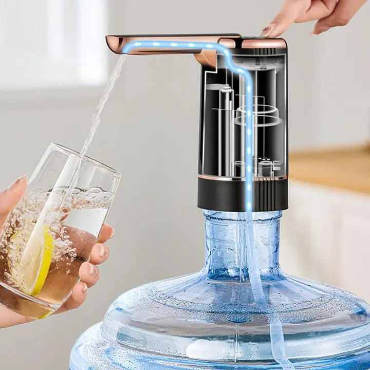 Kalsten | Bomba Automática para Botellas de Agua – Higiénica, Ligera y a Batería