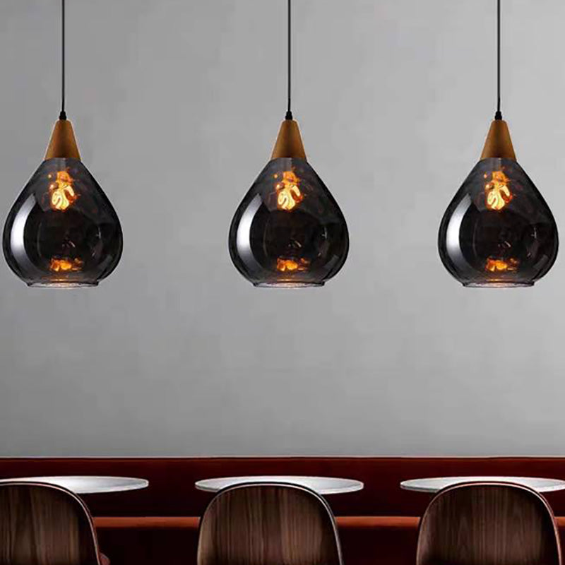 AuraDrop - Lámpara Colgante LED Inspirada en el Vintage con Diseño Elegante