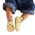 Zapatos de calcetines tejidos cálidos para bebés
