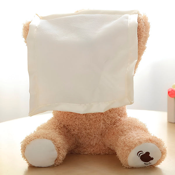 Osito de Peluche Interactivo con Música – Osito de Peluche que Canta y Juega al Cucú para Bebés y Niños de 0 a 5 Años
