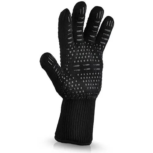Lisslune | Guantes de BBQ resistentes al calor extremo para una parrillada segura