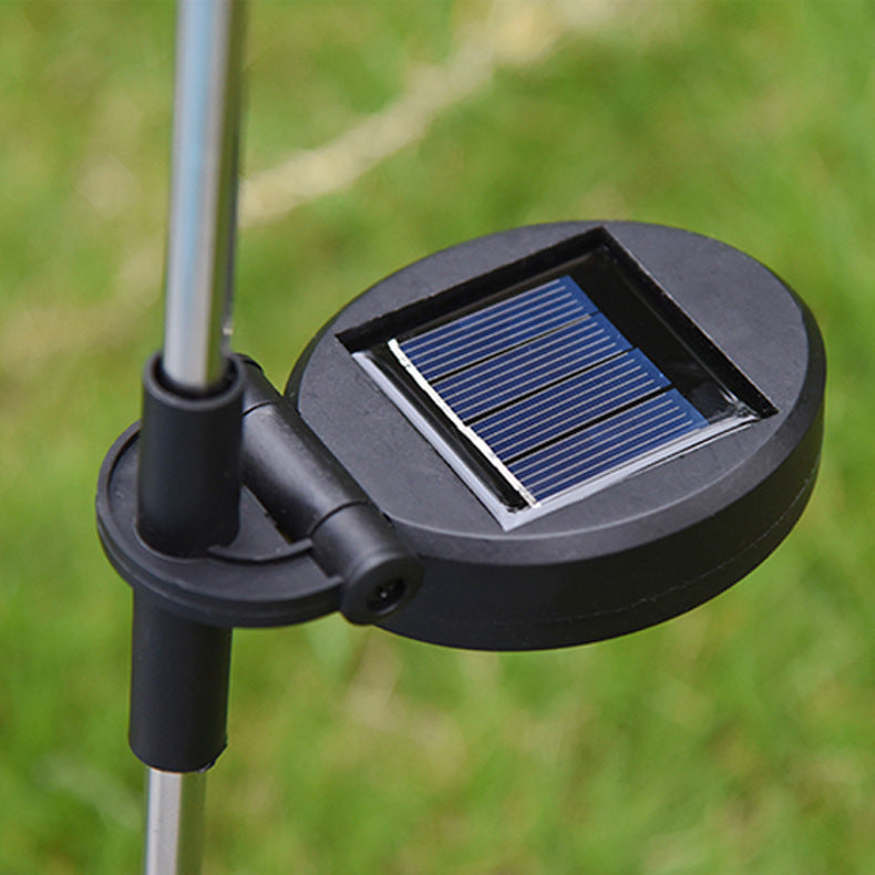 Moderna Luz Exterior LED de Lavanda Falsa Solar Impermeable de Acero Inoxidable PC y ABS para Jardín y Terraza | Brehn