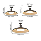 Lámpara de techo semi-empotrada de hierro vintage tradicional impermeable con base de disco de cilindro de 1 luz para patio exterior