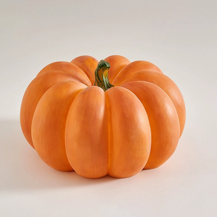 Moderna Art Deco Solar Impermeable Calabaza Redonda de Resina LED Lámpara Exterior para Jardín | Brehn