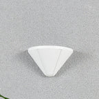Lámpara de pared LED de aluminio con lente impermeable en triángulo minimalista moderno para patio exterior