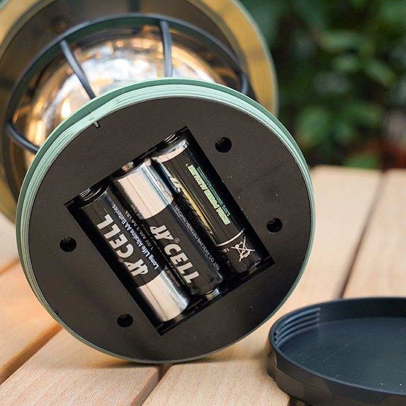 Lámpara de mesa LED colgante impermeable recargable/batería ABS PS PP acero retro contemporáneo luz exterior para el jardín | Brehn