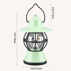 Lámpara de mesa LED colgante impermeable recargable/batería ABS PS PP acero retro contemporáneo luz exterior para el jardín
