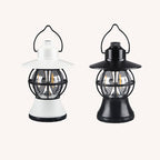 Lámpara de mesa LED colgante impermeable recargable/batería ABS PS PP acero retro contemporáneo luz exterior para el jardín