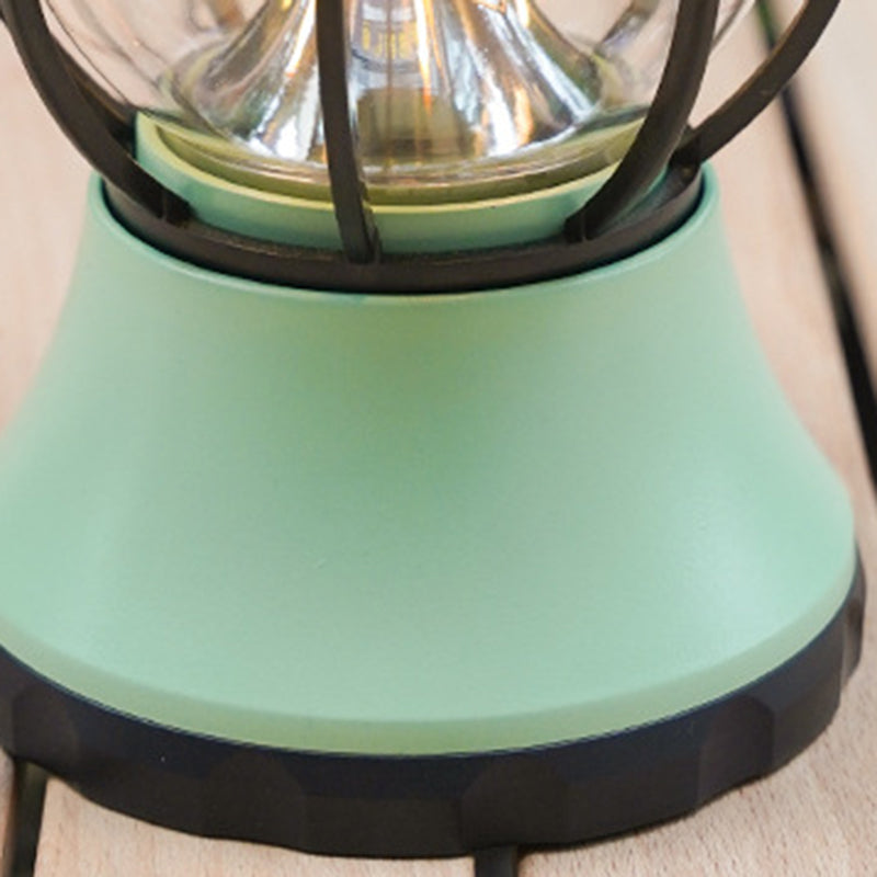 Lámpara de mesa LED colgante impermeable recargable/batería ABS PS PP acero retro contemporáneo luz exterior para el jardín | Brehn