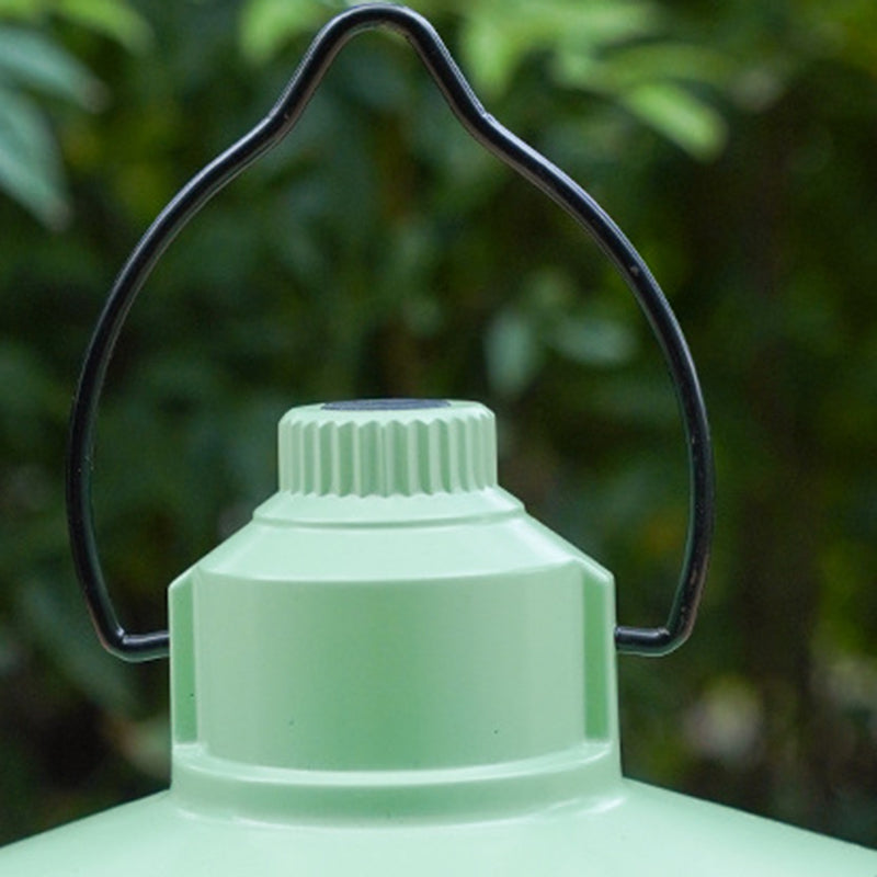 Lámpara de mesa LED colgante impermeable recargable/batería ABS PS PP acero retro contemporáneo luz exterior para el jardín | Brehn