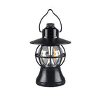 Lámpara de mesa LED colgante impermeable recargable/batería ABS PS PP acero retro contemporáneo luz exterior para el jardín